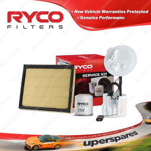 Ryco Oil Air Fuel Filter Service Kit for Holden Astra AH 12/2004-03/2007