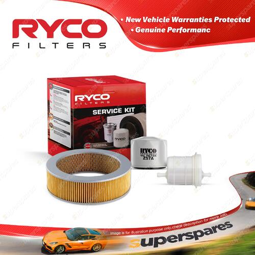 Ryco Oil Air Fuel Filter Service Kit for Honda Civic SB 03/1973-1976