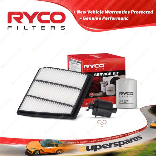 Ryco Oil Air Fuel Filter Service Kit for Honda Legend KA 02/2002-01/2005