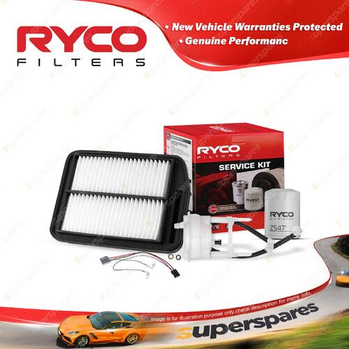 Ryco Oil Air Fuel Filter Service Kit for Honda Odyssey RB 06/2004-02/2009