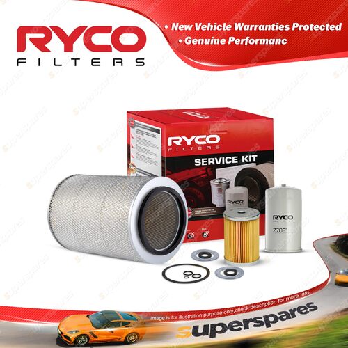 Ryco Oil Air Fuel Filter Service Kit for Isuzu F Series - Ftr850 FTR33 1996-1999