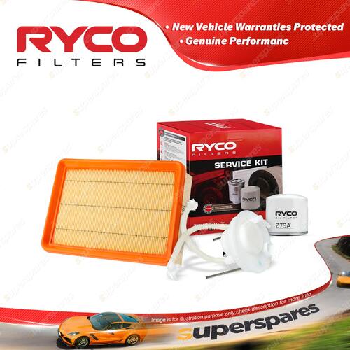 Ryco Oil Air Fuel Filter Service Kit for Kia Cerato LD 07/2004-01/2009