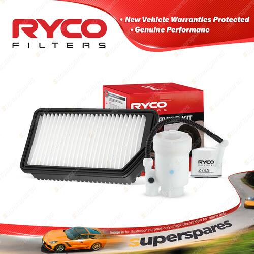 Ryco Oil Air Fuel Filter Service Kit for Kia Pro_Cee'D JD 03/2014-On