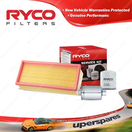 Ryco Oil Air Fuel Filter Service Kit for Landrover Freelander L314 03/1998-2006