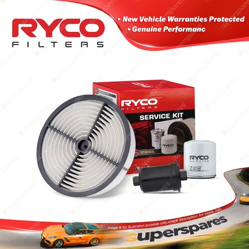 Ryco Oil Air Fuel Filter Service Kit for Lexus Ls400 UCF10R 04/1990-1994