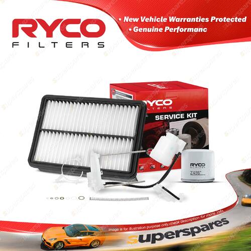 Ryco Oil Air Fuel Filter Service Kit for Mazda Cx-5 KE PE-VPS 02/2012-On