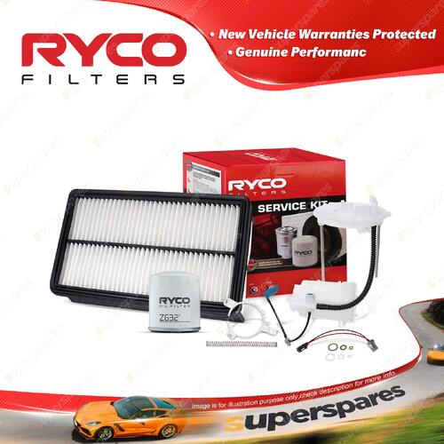 Ryco Oil Air Fuel Filter Service Kit for Mazda Mazda 6 GH 02/2008-11/2012
