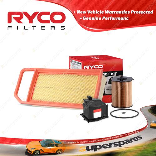 Ryco Oil Air Fuel Filter Service Kit for Mini Cooper R56 05/2009-09/2010
