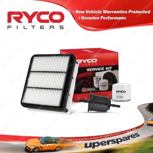Ryco Oil Air Fuel Filter Service Kit for Mitsubishi Triton ML 06/2006-08/2009