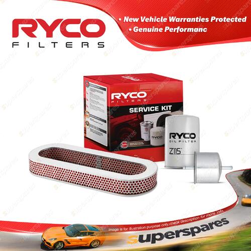 Ryco Oil Air Fuel Filter Service Kit for Nissan 280Zx 1979-08/1981