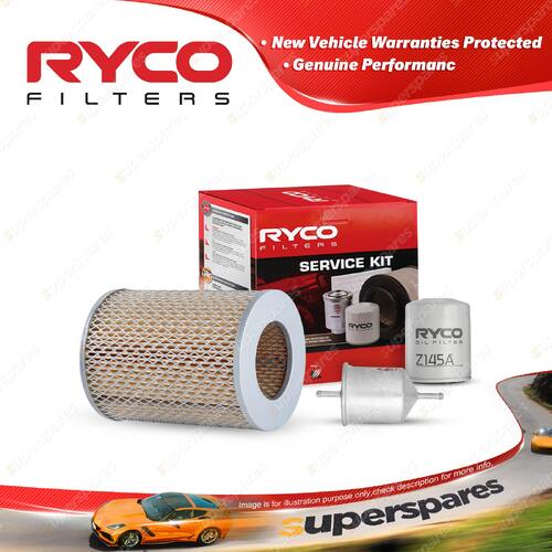 Ryco Oil Air Fuel Filter Service Kit for Nissan Urvan E23 02/1983-1987