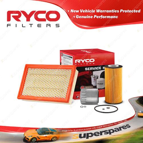 Ryco Oil Air Fuel Filter Service Kit for Ssangyong Rexton Rx290 Y200 2003-2004
