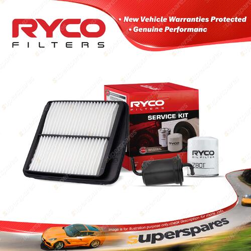 Ryco Oil Air Fuel Filter Service Kit for Suzuki Xl-7 JA627 LWB 07/2001-2005