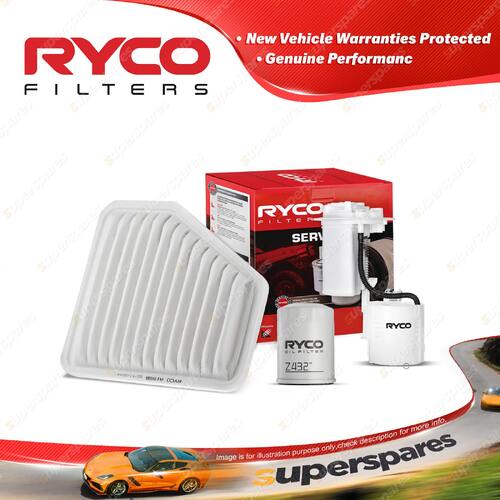 Ryco Oil Air Fuel Filter Service Kit for Toyota Rukus AZE151R 05/2010-On