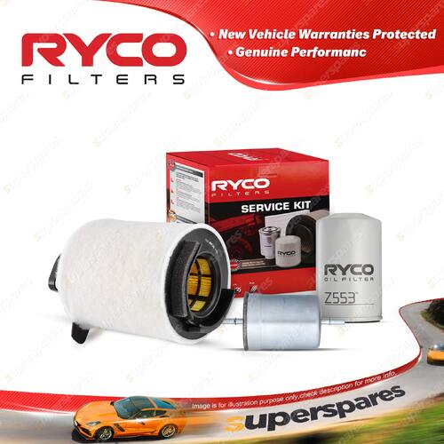 Ryco Oil Air Fuel Filter Service Kit for Volkswagen Golf Mk V FSI 08/2004-2009
