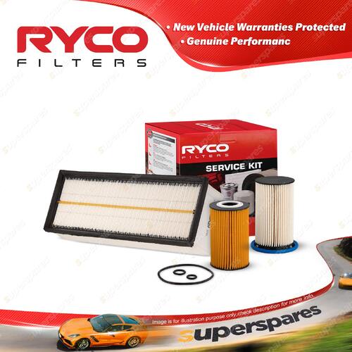 Ryco Oil Air Fuel Filter Service Kit for Volkswagen Cc Passat Tiguan
