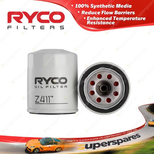Ryco Oil Filter for Nissan Pathfinder R50 Series 2 R51 3.3 4.0L Z411