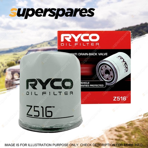 Premium Quality Ryco Oil Filter for Ford Falcon BA I-II BF I-III FG I-II FG X