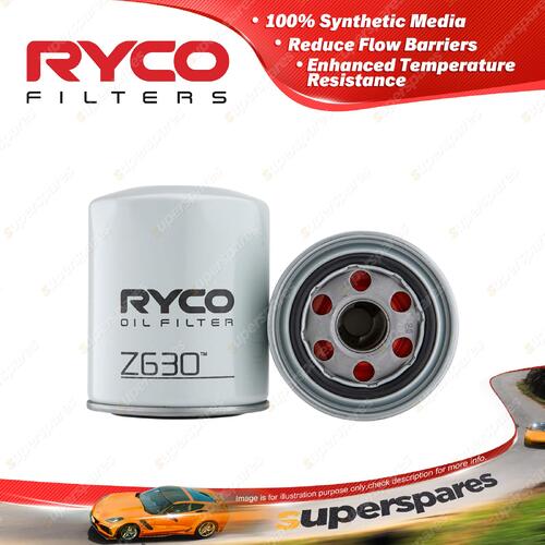 Ryco Oil Filter for KIA Grand Carnival VQ K2700 TU K2900 PU PREGIO SORENTO BL