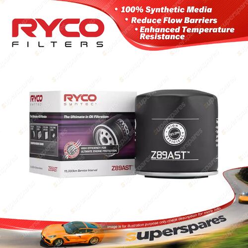 Ryco SynTec Oil Filter for Toyota Corolla II NL30 Cresta TX50 Crown RS110