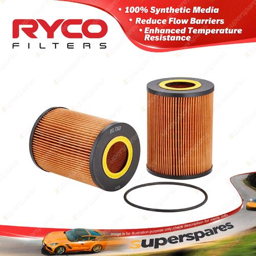 Ryco HD Oil Filter Cartridge 150mm height for DAF CF85 340 380 430 XE engi 99-07