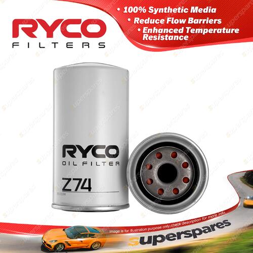 1pc Ryco HD Oil Filter Z74 Premium Quality Brand New Genuine Performance