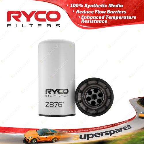 1pc Ryco HD Oil Spin-On Filter Z876 Premium Quality Genuine Performance