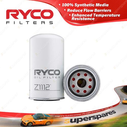 Ryco Oil Filter for FORD F250 V8 6.7L TD Turbo Diesel 2010-On Height 176mm
