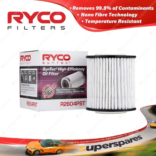 Ryco Syntec High Efficiency Oil Filter for Ford Mondeo Escape 4Cyl