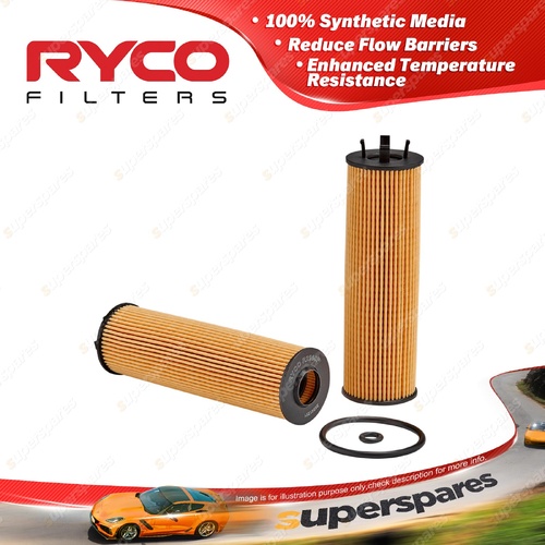 Ryco Cartridge Oil Filter for Volkswagen Tiguan 147 TDI AD1 5N DTUA