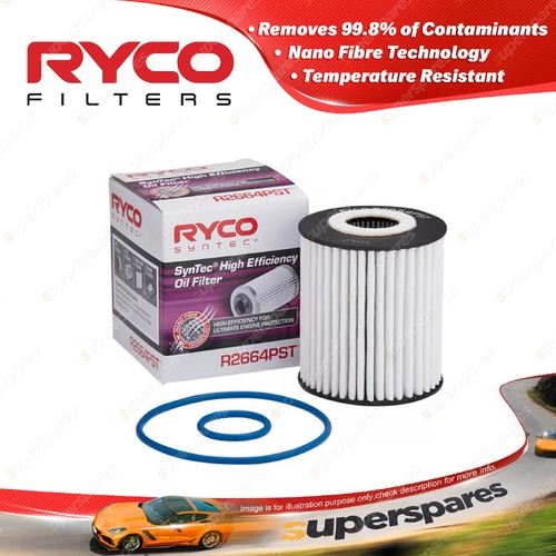 1 piece of Ryco Cartridge Syntec Oil Filter for Toyota Hiace RAV4