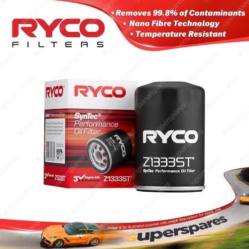 1 piece of Ryco Syntec Oil Filter for Maserati Granturismo V8 Engine
