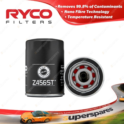 Ryco Spin-On Syntec Oil Filter for Mitsubishi Triton MQ MR 2.5L TD Pajero