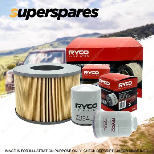 Ryco 4WD Filter Service Kit for Toyota Landcruiser HZJ105R with 1HZ Engines