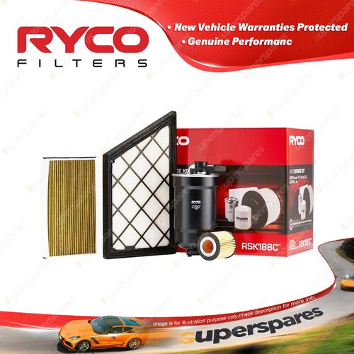 Ryco 4WD Filter Service Kit for Ford Ranger T6.2 Everest UA P02S YN2S YNWS 22-on