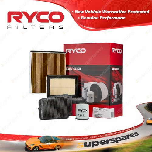 Ryco Oil Air Cabin Filter Service Kit for Toyota Prius-C Aqua NHP10R 2012-2020