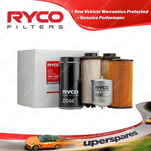 Ryco Oil Fuel Filter Service Kit for DAF CF85 XF105 MX13 Engine Euro 5 2007-2020