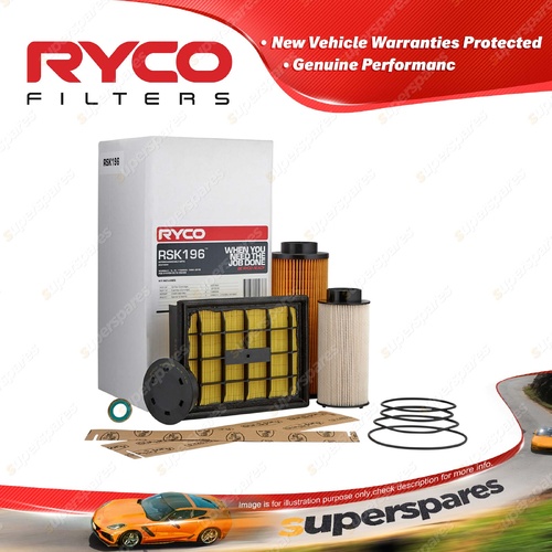 Ryco Filter Service Kit for Scania P G R T - Series 4 PDE System DC16 1994-2018