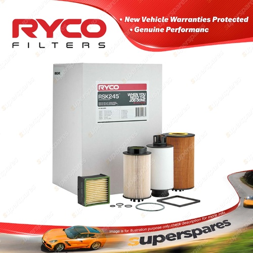 Ryco Filter Service Kit for MAN TGA TGX TGS D2066 D2676 Engine 2005-On