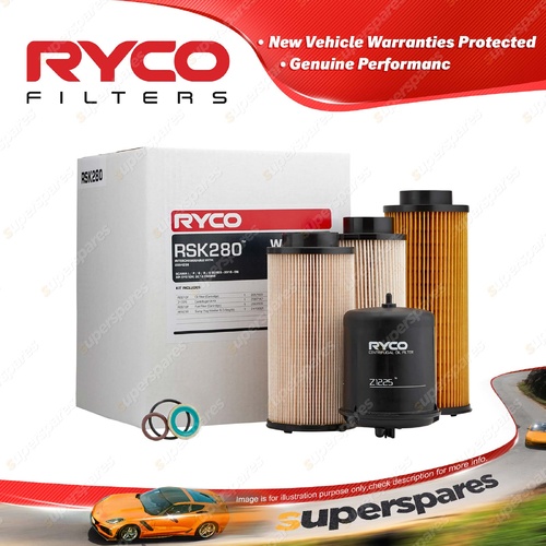 Ryco Filter Service Kit for Scania L P G R S Series 2016-On XPI System DC16