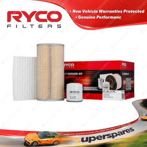 Ryco Light Commercial Filter Service Kit for Toyota Hiace with 2TRFE Engines