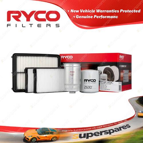 Ryco Light Commercial Filter Service Kit for Hyundai iMax iLoad with D4CB Engine