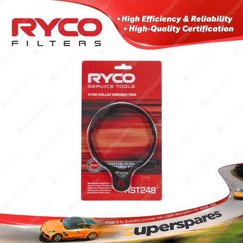 Ryco Collar Wrench Tool for Isuzu F Series F/W Separator Bowls with 8 Flutes
