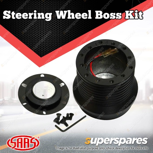 SAAS Flat Steering Wheels Boss Kit for Mitsubishi Lancer Galant 1989-1992