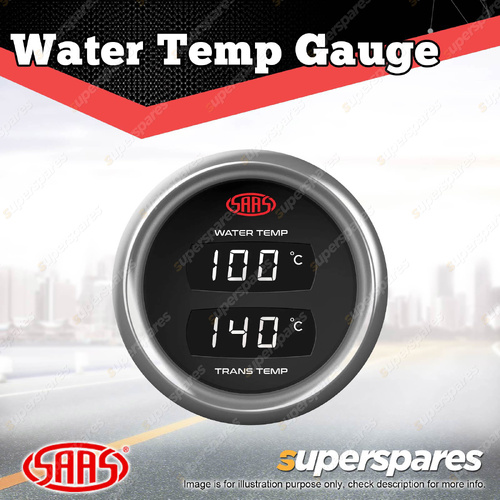 SAAS Dual Digital Gauge Measure Water and Transmission Temperature