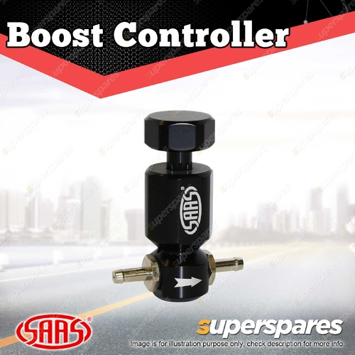 SAAS Boost Controller Adjustable Black Suits Petrol Diesel Turbocharged Engines