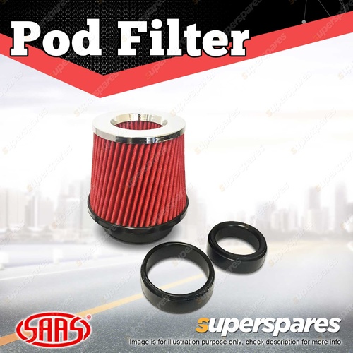 SAAS Pod Filter Urethane Twister 60-76-100mm Multifit Neck Collar 168mm Length