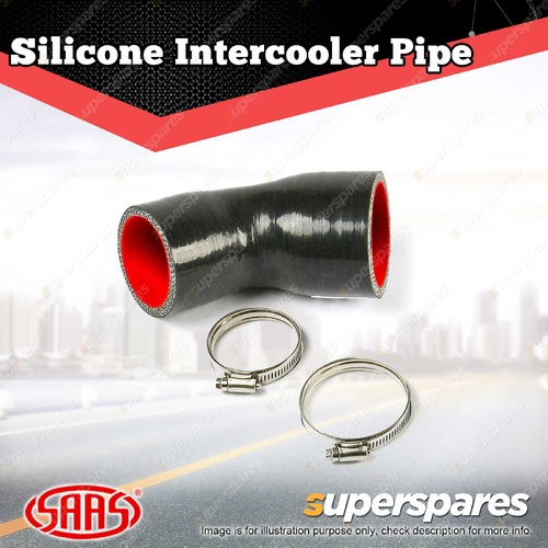 SAAS Silicone Intercooler Black Rear Hot Pipe for Ford Ranger PX 3.2L 2011-2022