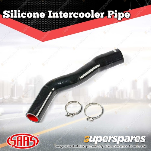 SAAS Silicone Intercooler Black Pipe Hot for Mitsubishi Triton ML MN Challenger