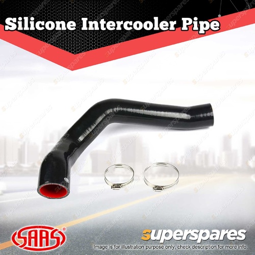 SAAS Silicone Intercooler Black Pipe Cold for Mitsubishi Pajero NS NT NX NW 3.2L